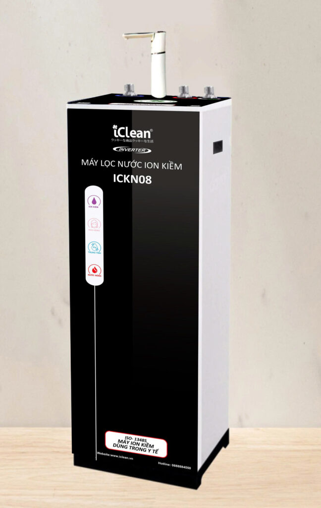 Máy lọc nước ION KIỀM 4 chức năng iClean ICKN08